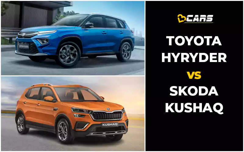 Toyota Hyryder and Skoda Kushaq